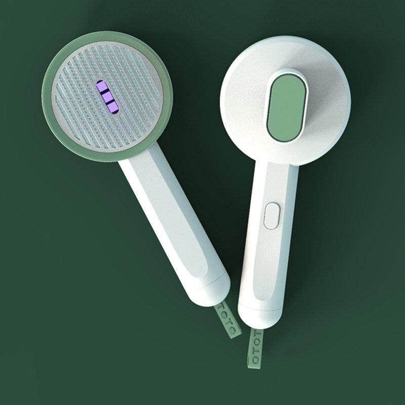 Two handheld devices with digital displays on a dark green background