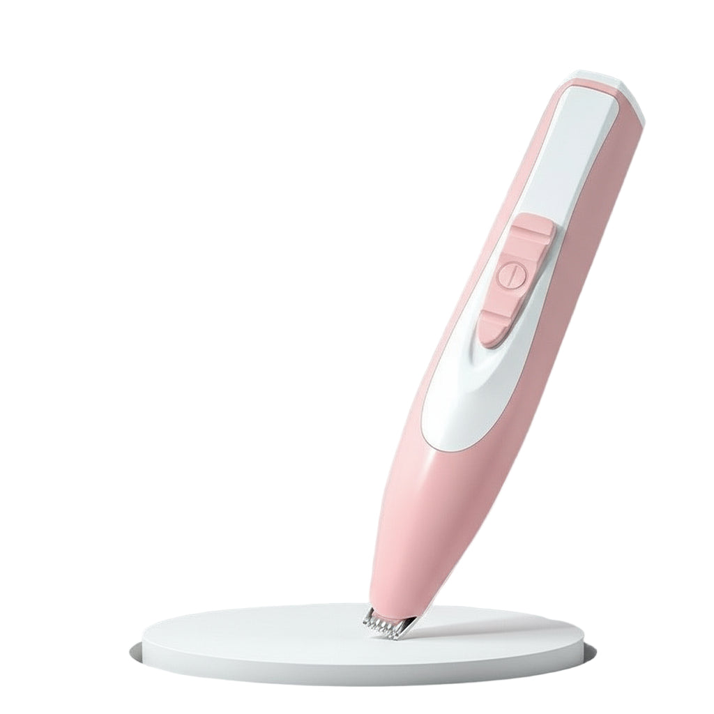 Pawperfect Grooming Pro pet grooming brush in pink with ergonomic handle

