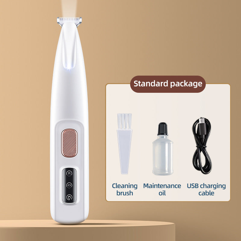 NNEDSZ Waterproof LED Pet Grooming Trimmer | Rechargeable Clippers for Cats and Dogs-1